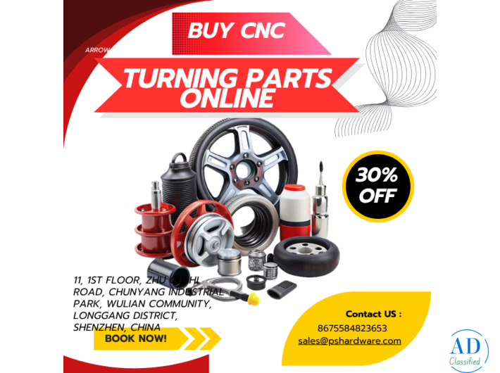 Buy CNC Turning Parts Online from PS Hardware
