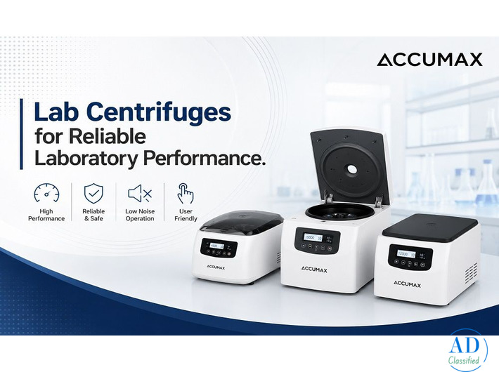 Lab Centrifuges for Reliable Laboratory Performance