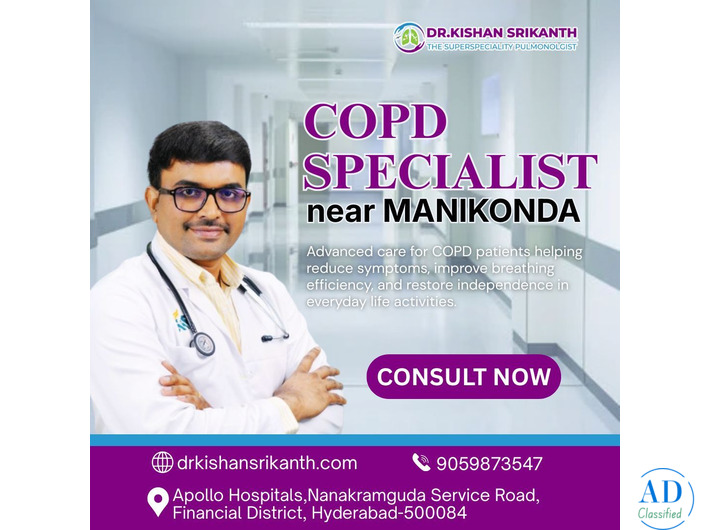 COPD specialist near Manikonda | Dr. Kishan Srikanth