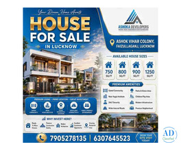 Best Houses For Sale in Lucknow | House in Lucknow by Ashoka Developer