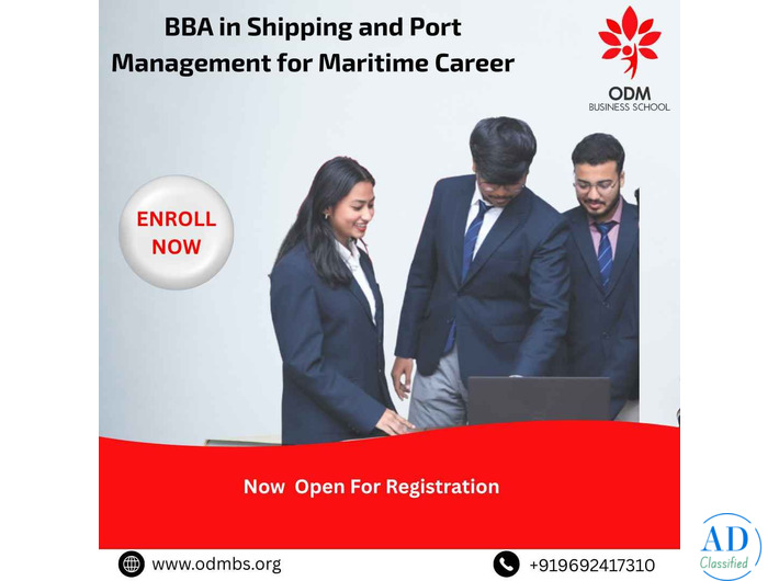 BBA in Shipping and Port Management for Maritime Career