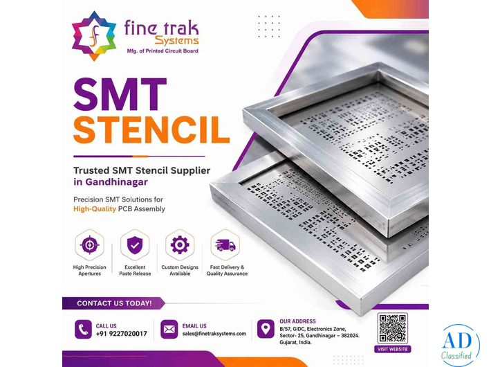 Trusted SMT Stencil Supplier in Gandhinagar | SMT Solutions