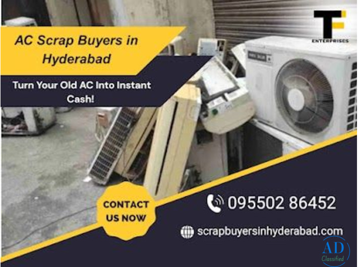 Air Conditioner Scrap Buyers – Fast Pickup & Fair Scrap Value | TF Enterprise