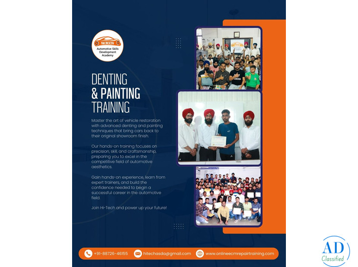 denting and painting cars in Khanna