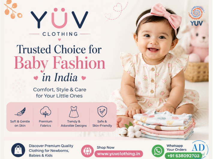 YUV Clothing – Trusted Choice for Baby Fashion in India