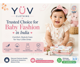 YUV Clothing – Trusted Choice for Baby Fashion in India