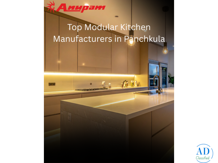 Top Modular Kitchen Manufacturers in Panchkula for Modern Home Interiors