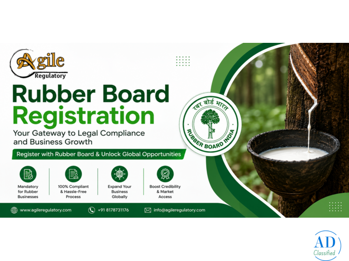 Grow Your Rubber Business – Get Rubber Board Registration with Expert Support