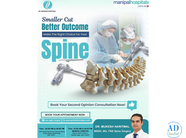 Dr Mukesh Haritwal - Spine Surgeon in Jaipur,