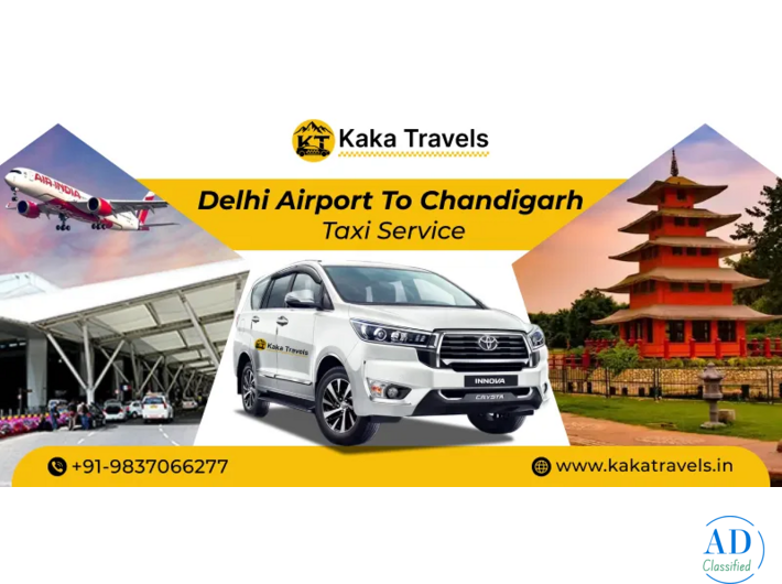 Delhi Airport To Chandigarh Taxi Service