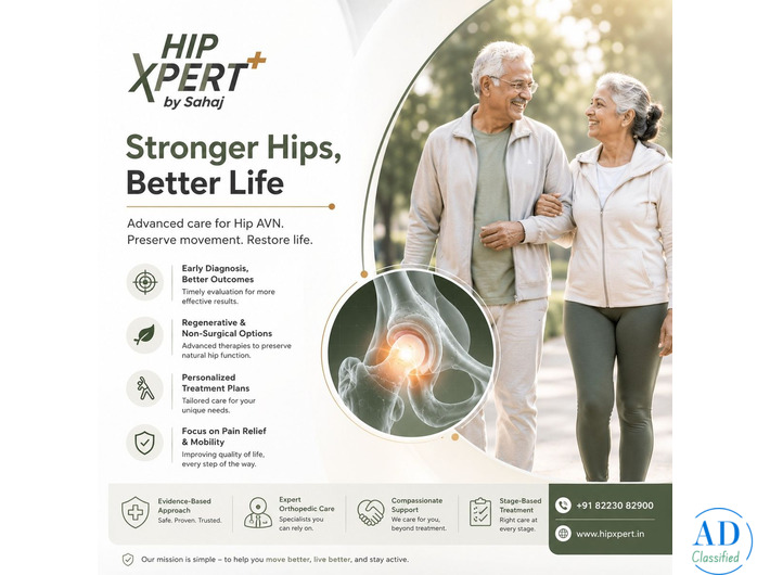 Best Hip AVN treatment in India – HipXpert