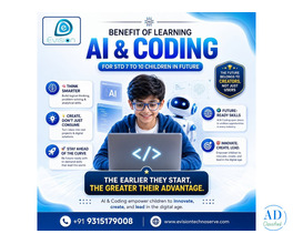 Benefit of Learning AI & Coding for Std 7 to 10 Children in Future