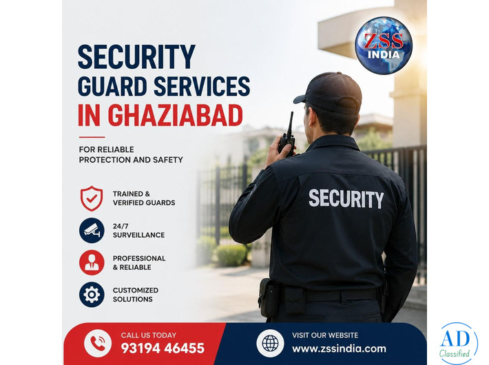 Security Guard Services in Ghaziabad for Reliable Protection and Safety