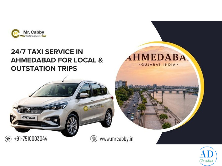 Book Trusted Taxi Service in Ahmedabad