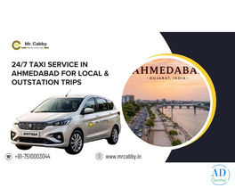 Book Trusted Taxi Service in Ahmedabad