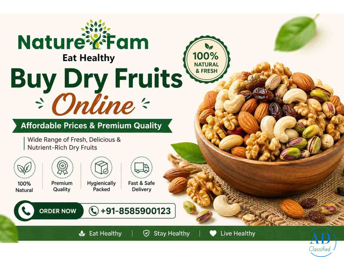 Buy Dry Fruits Online Affordable Prices & Premium Quality - Naturefam