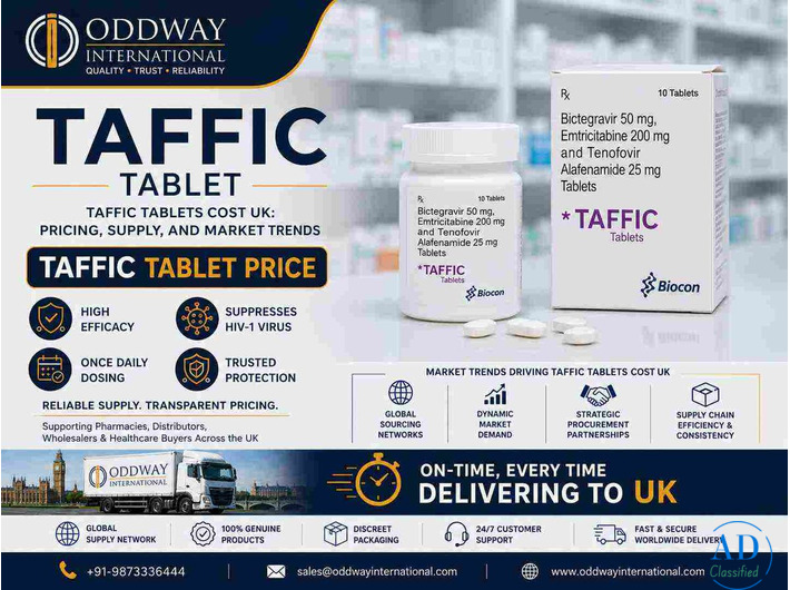 Wholesale Taffic Tablets UK Supply for Healthcare Buyers