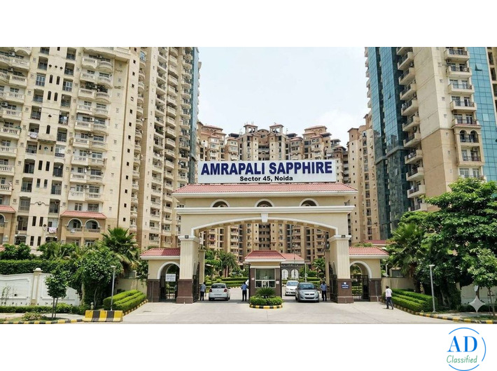 What is the current starting price for a new booking or fresh allotment in Amrapali Sapphire.