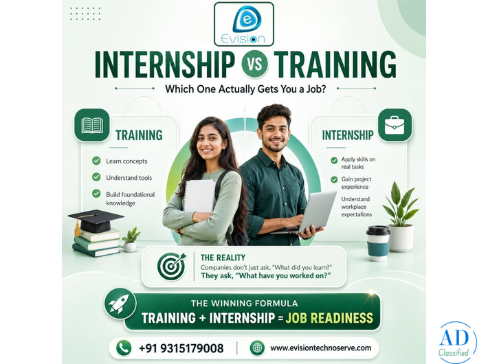 Internship vs Training - Which One Actually Gets You a Job