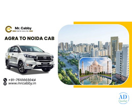 Agra To Noida Cab – Affordable & Reliable Taxi Service by Mr. Cabby