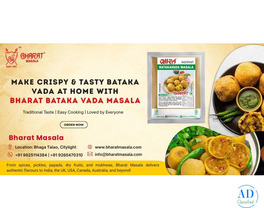 Make Crispy & Tasty Bataka Vada at Home with Bharat Bataka Vada Masala