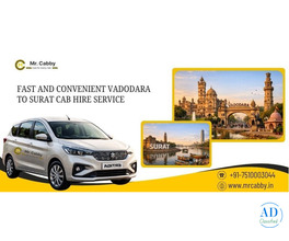 Convenient Vadodara to Surat Cab Booking