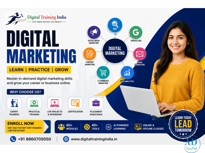 Learn, Practice, and Grow with Digital Marketing