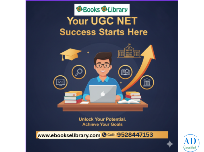 UGC NET Preparation Books & Study Material Online with ebookselibrary