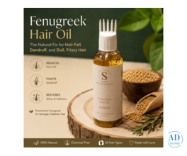 Fenugreek Hair Oil for Hair Fall &amp; Dandruff