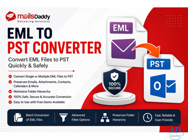 Convert EML Files to PST Format Quickly and Securely