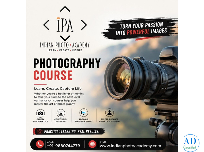 photography course in Bangalore