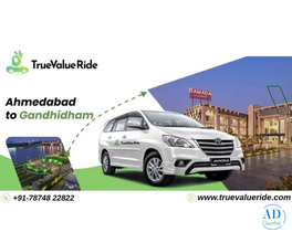 Hire Ahmedabad to Gandhidham Cab Service - True Value Ride