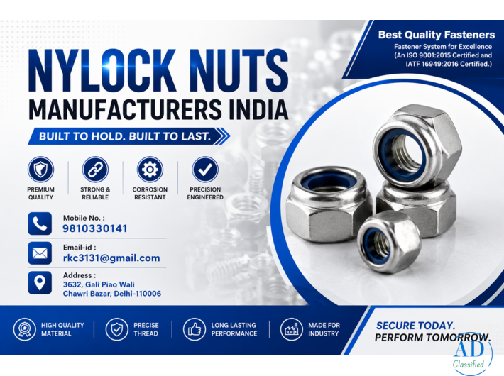 Nylock Nuts Manufacturers India