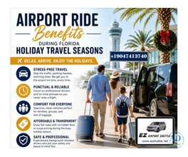 Airport Ride Benefits During Florida Holiday Travel Seasons