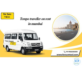Tempo Traveller on Rent in Mumbai | 9, 12, 13, 17 &amp; 26 Seater Available