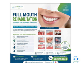 Full Mouth Rehabilitation in Navrangpura | DR. Manish Shah