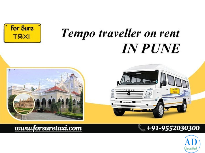 Tempo Traveller on Rent in Pune – Affordable Group Travel by ForSure Taxi