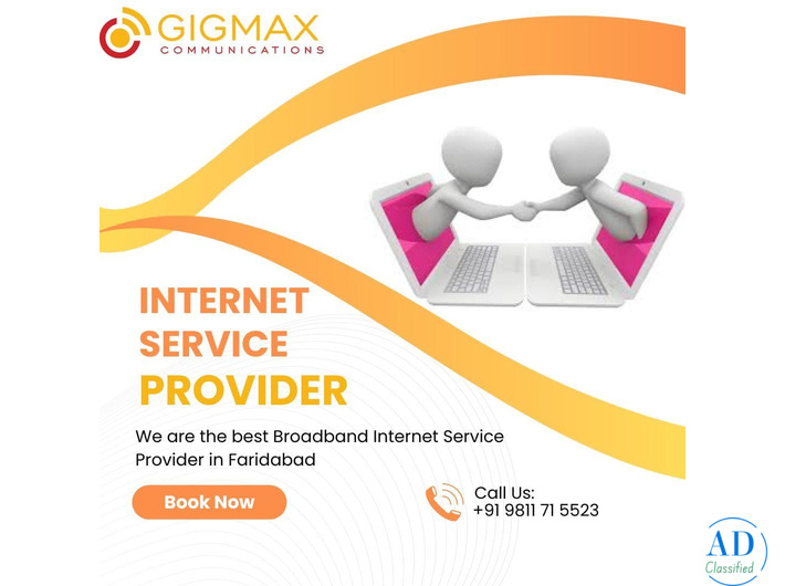 Fast & Affordable Internet Service Provider in Faridabad – Gigmax