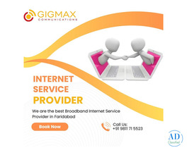Fast & Affordable Internet Service Provider in Faridabad – Gigmax