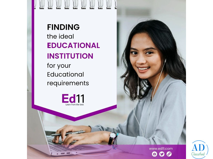 Learn Better at the Right Institution - ED11