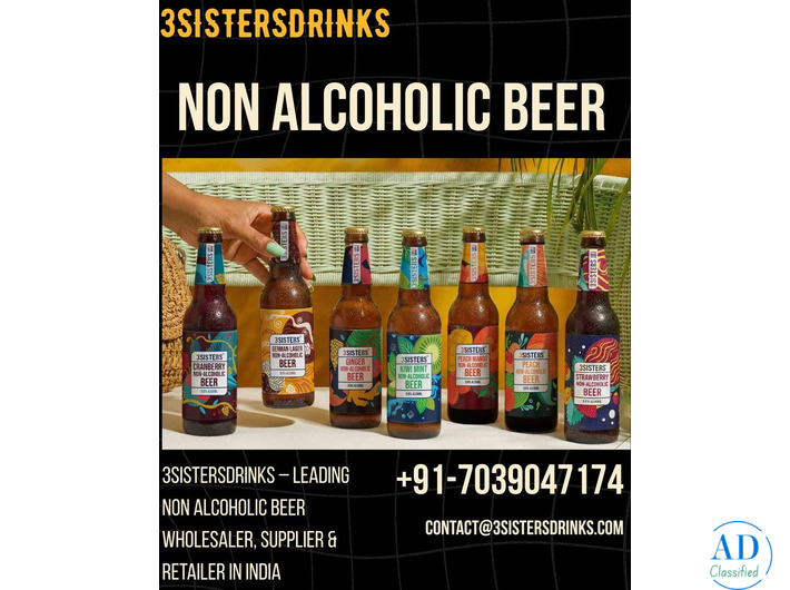 Best Non Alcoholic Beer in India | 3 Sisters Non Alcoholic Beer