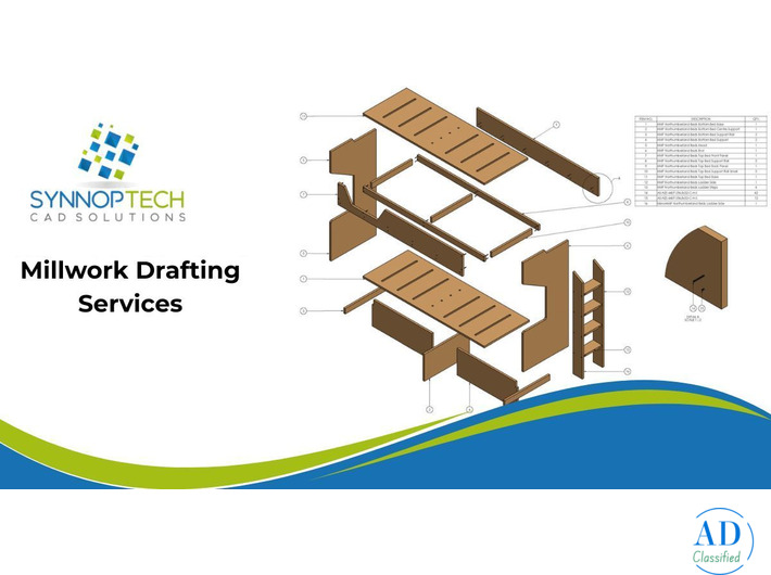Millwork Drafting Services & Architectural Shop Drawings | SynnopTech