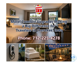 Motel Comfort Upgrades Making a Big Difference for Travelers in Cherokee, Iowa