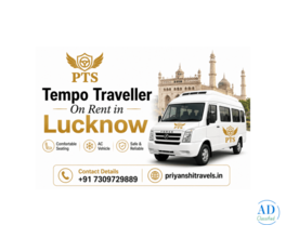 Tempo Traveller in Lucknow for Convenient Group Journeys