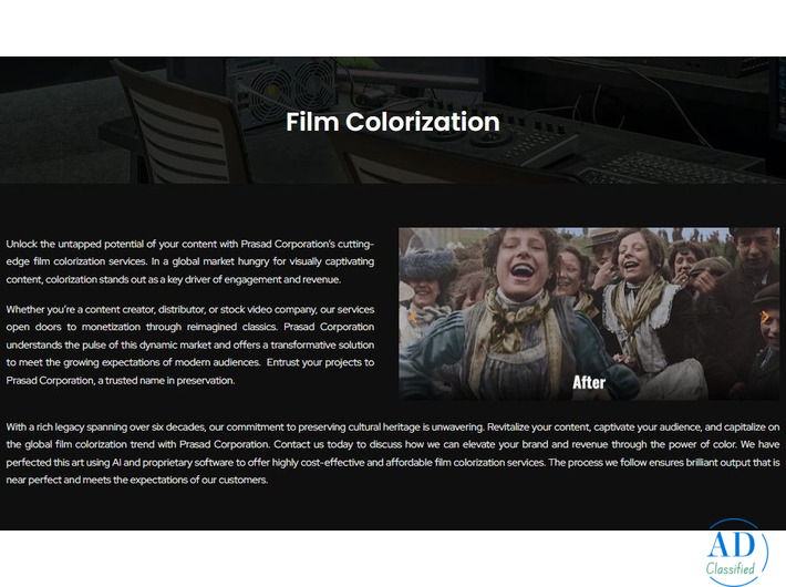 Why Colorization of Movies Remains a Popular Restoration Technique