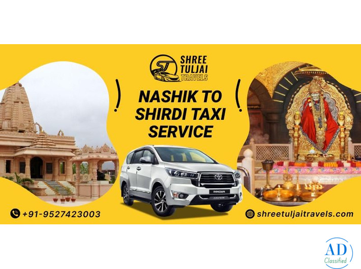 Nashik to Shirdi Taxi – 24/7 Service for Hassle-Free Journeys