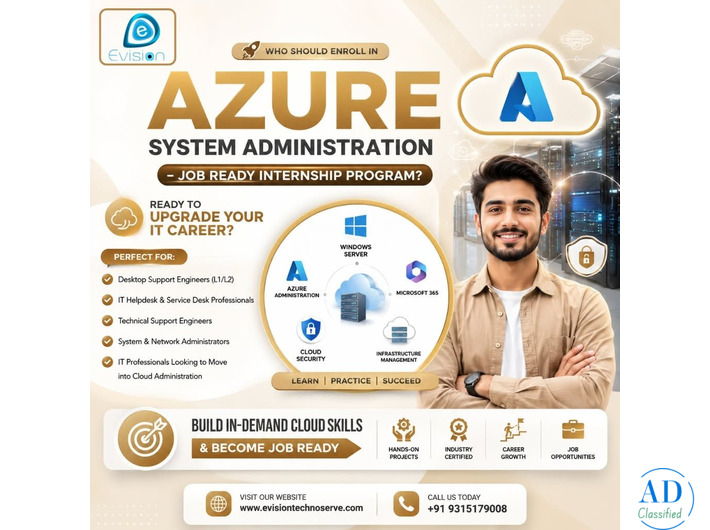 Azure System Administration – Job Ready Internship Program