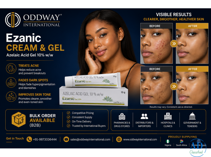 Wholesale Ezanic Gel and Cream Price for Nigeria - Oddway