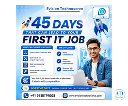45 Days That Can Lead to Your First IT Job - Evision Technoserve