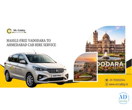 Affordable Vadodara to Ahmedabad Cab Booking